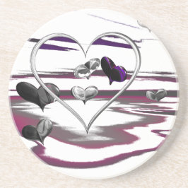 Futuristische Romantik Getränkeuntersetzer