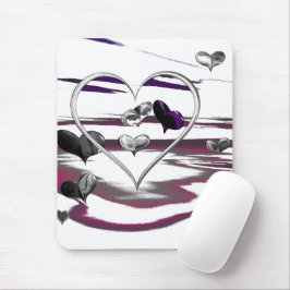 Futuristische Romantik Mousepad