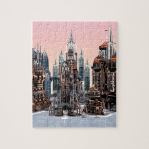 Futuristische Stadt