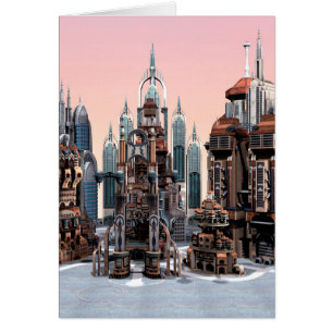 Futuristische Stadt