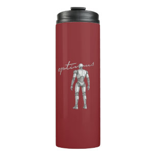 Futuristische Weltraumrakete   Mars-Mission Weltra Thermosbecher