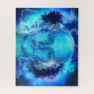 Futuristischer Android Robot