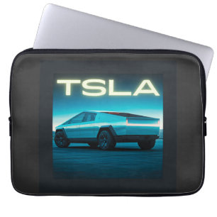 Futuristischer elektrischer Pick-up-Truck Laptopschutzhülle