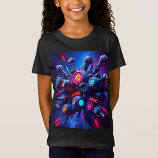 Futuristischer Tech Orb Girls' T - Shirt
