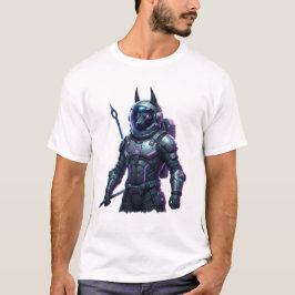 Futuristisches Cyberpunk-Krieger-Sci-Fi-Grafik-T-S T-Shirt