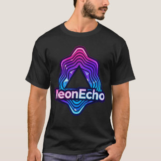 Futuristisches Dreieckslogo T-Shirt