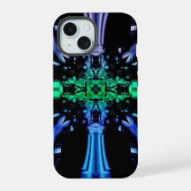 Futuristisches elektrisches Plasma-Fraktaldesign