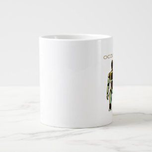 Futuristisches humanoide Roboterdesign Jumbo-Tasse