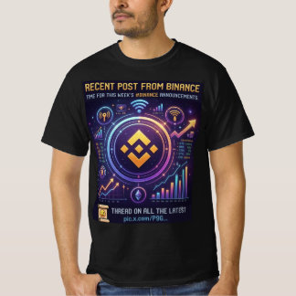 Futuristisches Krypto-Handelsanalyse-Grafik-T-Shir T-Shirt
