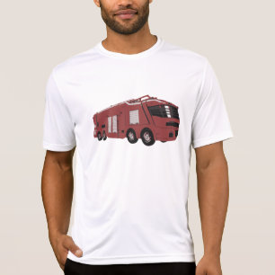 Futuristisches rotes Sci-Fi-Kommandofahrzeug T-Shirt
