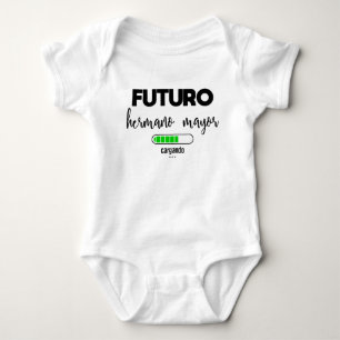 Futuro hermano Bürgermeister cargando Baby Strampler