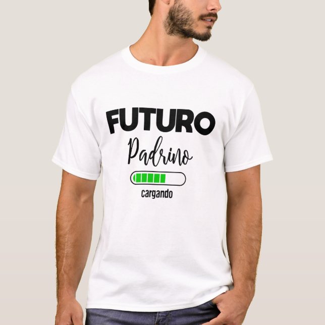 Futuro padrino cargando T-Shirt (Vorderseite)