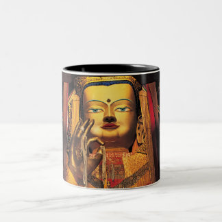 Futurs noir/blanc de tasse de Bouddha