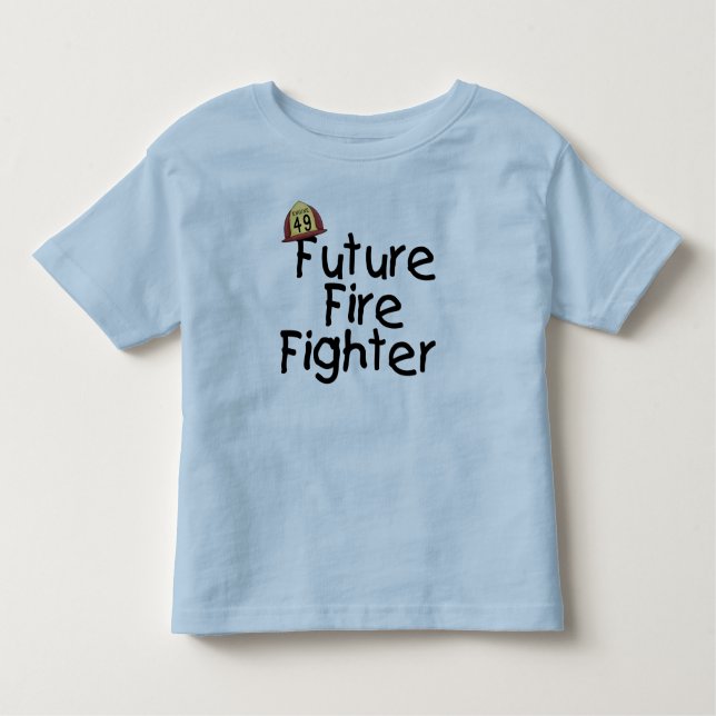 Futurs T-shirts et cadeaux de pompiers (Devant)