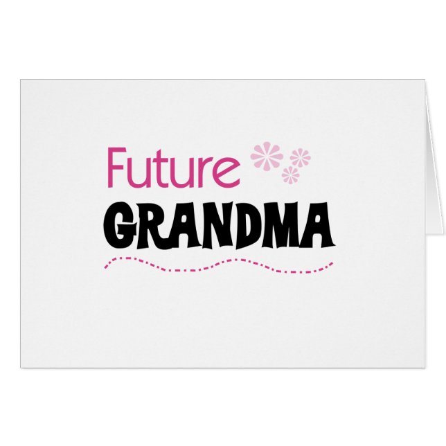 Futurs tee-shirts et cadeaux grand-mère (Devant horizontal)