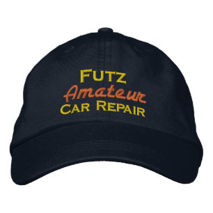 Futz Amateur Car Care bestickte Baseball Cap Bestickte Baseballkappe