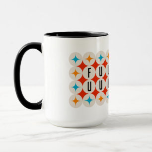 Fuuuuuck Retro Parody-Tasse Tasse