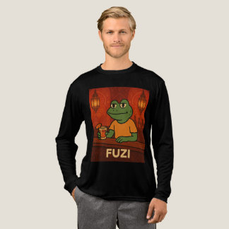 FUZI - Chillin" am Bar | Cartoon Frog Shirt