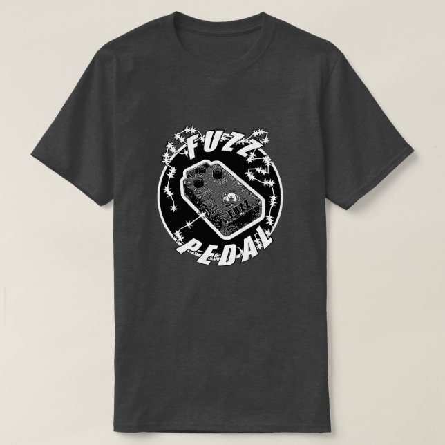 Fuzz Pedal T-Shirt (Design vorne)