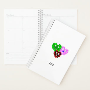 Fuzzies cardiaques Petit planificateur
