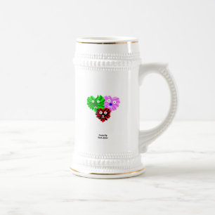 Fuzzies cardiaques Stein Mug