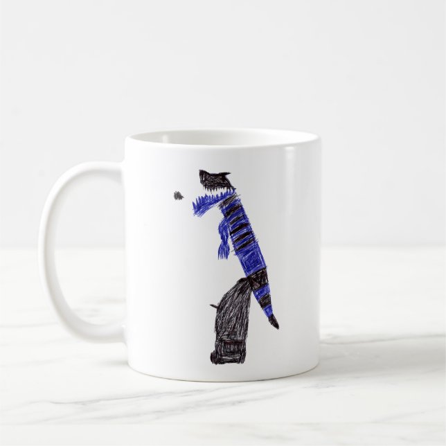 Fuzzy Express® Big Boss Bad Gzilla Prisioner Kaffeetasse (Links)