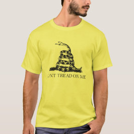 Fuzzy Express® Classic Gadsden Flag Gelb T-Shirt