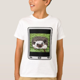 Fuzzy Express® Igel Selfie Kid T - Shirt