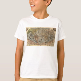 Fuzzy Express® Old Map #2 Kid T-Shirt