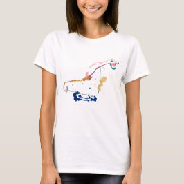 Fuzzy Express® Robot Gzilla Cannon Frau T-Shirt