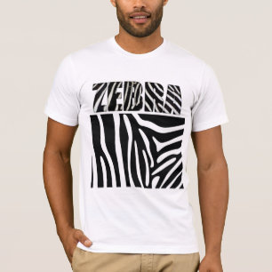 Fuzzy Express® Zebra Animal Print T-Shirt
