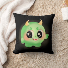 Fuzzy Friendly Monster Kreatur Kissen