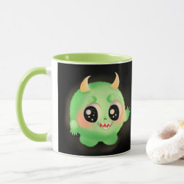 Fuzzy Friendly Monster Kreatur Tasse