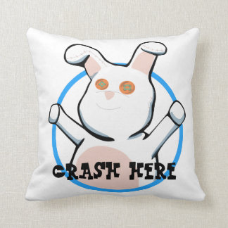 Fuzzy Hintern - Absturz hier Kissen