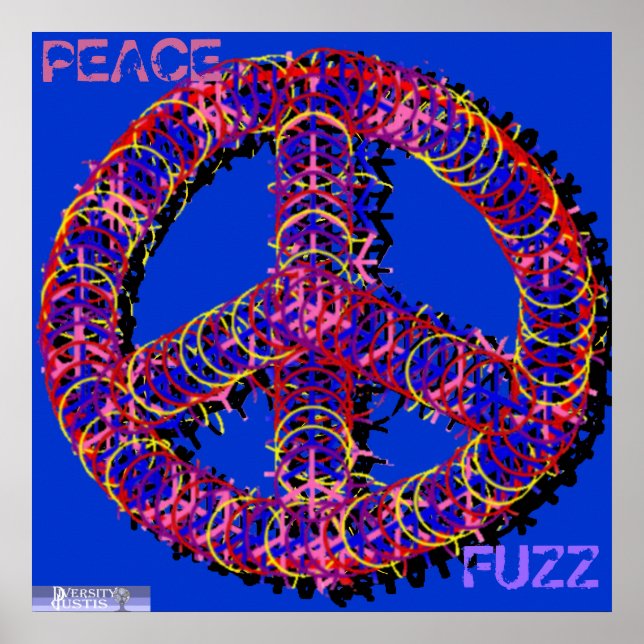 Fuzzy Peace Poster (Vorne)
