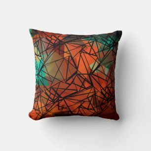 FuzzyFoxArt , Polygon Kissen