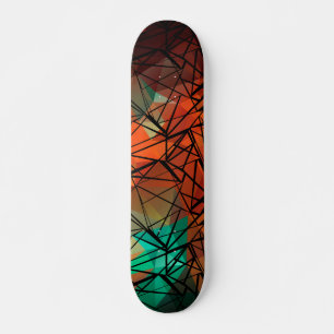 FuzzyFoxArt , Polygon Skateboard