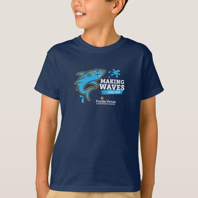 FVES Making Waves Online Jugend T-Shirt (Vorderseite)