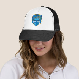 FVES Sharks Wappen Trucker Hat Truckerkappe