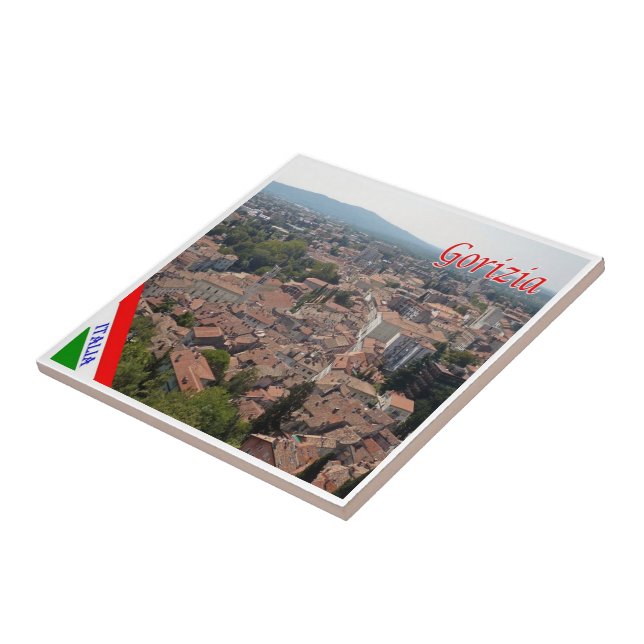 FVG004 GORIZIA, Luft View, Italien, Fliese (Seite)