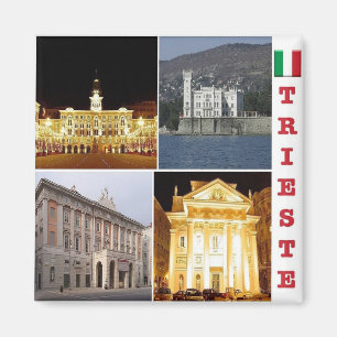 FVG013 TRIESTE - Mosaik - Italien - Kühlschrank Magnet