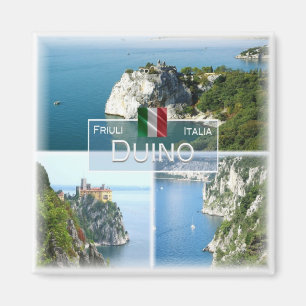 FVG027 DUINO - Mosaic - Italy - Fridge Magnet