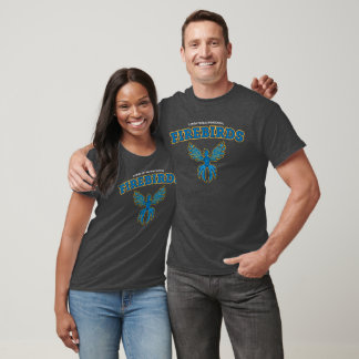 FVHS Feuervögel, Holzkohle T-Shirt