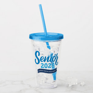 FVHS Senior 2026 Acrylic Tumbler Acryltrinkbecher