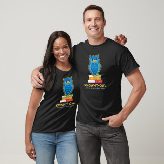 FVMS wissen, dass es Owl ist, schwarz T-Shirt