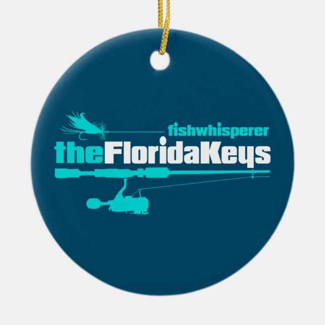 fw Florida Keys Keramik Ornament (Vorne)