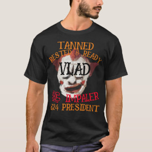 FW HG SL Gebräunt Erholt Bereit VLAD PFÄHLER T-Shirt