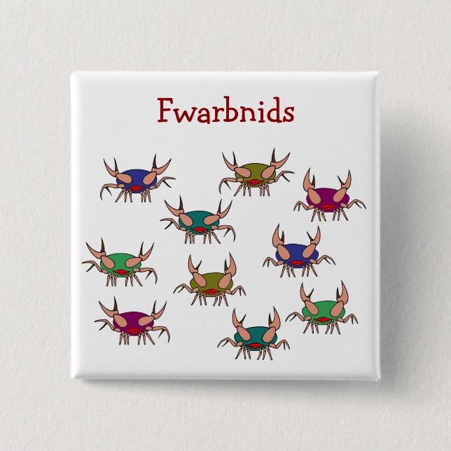 Fwarbnids Knopf Button (Vorderseite)