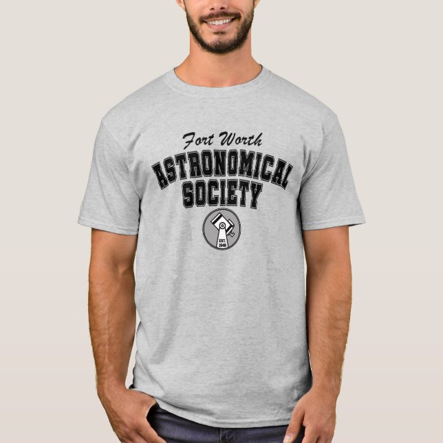 FWAS Collegiate Black sur T-shirt homme (Devant)