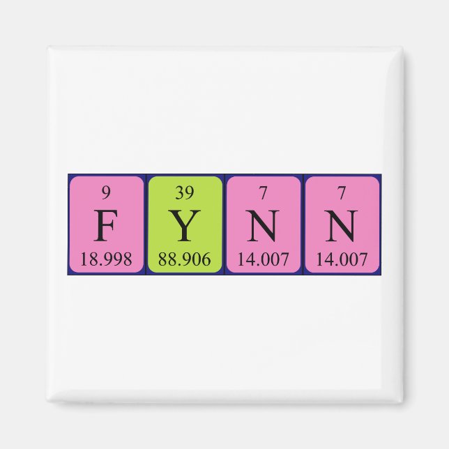 Fynn Periodenmagnet Magnet (Vorne)